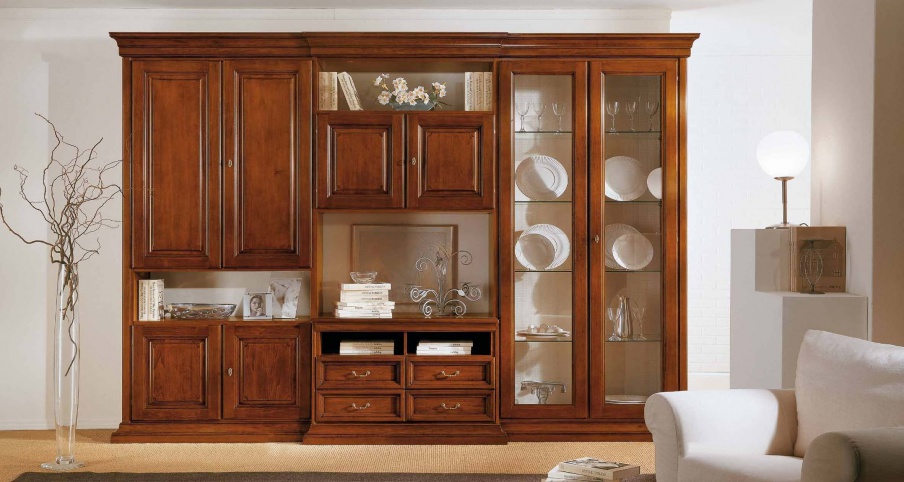 Modular system with display, Mirandola Export