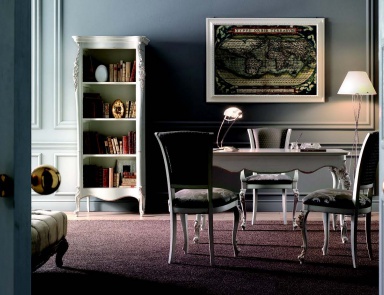 Set to Cabinet in white lacquer with vintage effect Venere, Arve Style