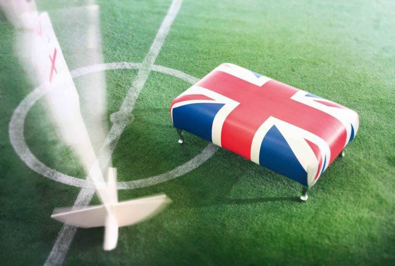 Pouf with frame in solid wood Shoot-out, Modenese Gastone