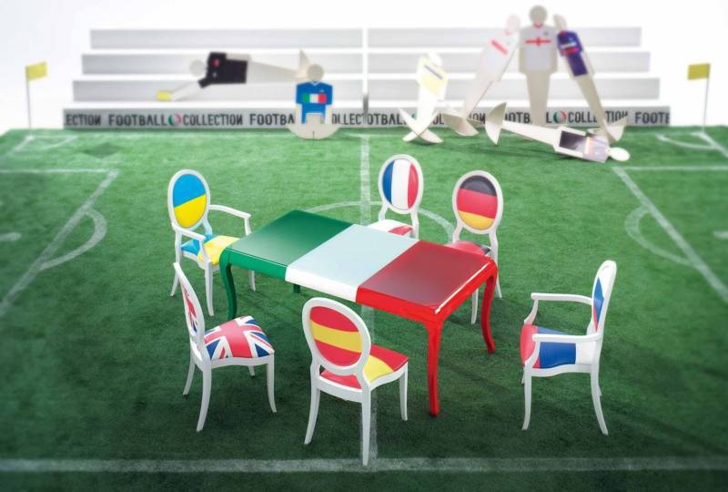 Dining table Flag, Modenese Gastone