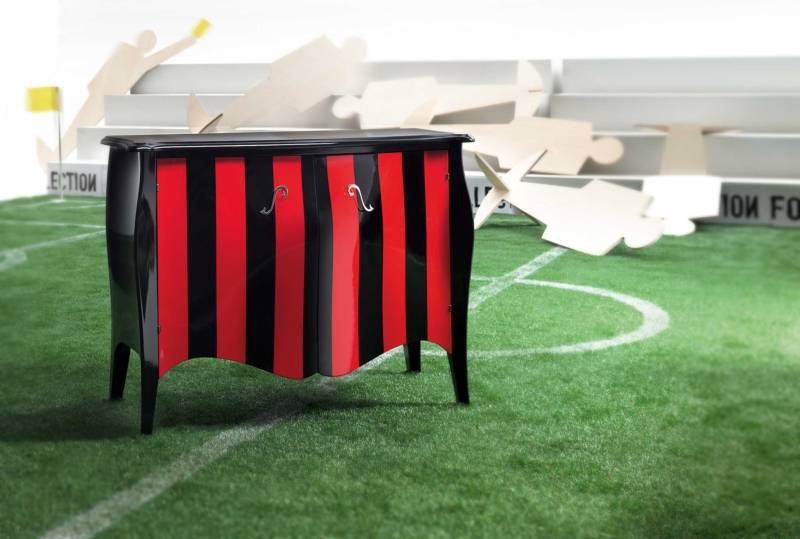 Dresser solid wood Corner Kick, Modenese Gastone