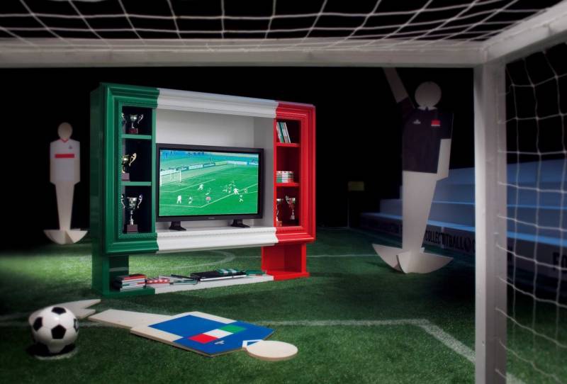 Cabinet for TV Sport addicted, Modenese Gastone