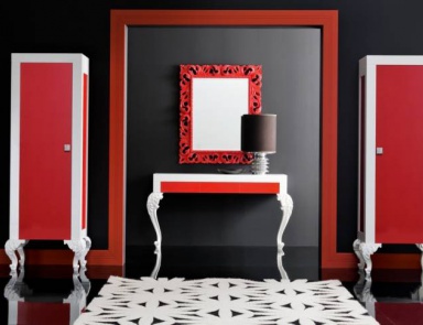 Entrance hall (set for the hall) Minimal Baroque, Modenese Gastone