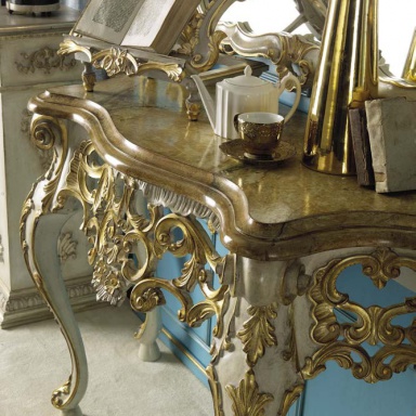 Console with mirror Ercole