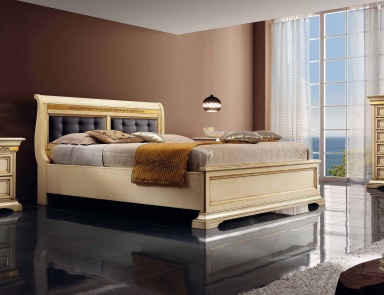 Bedroom (Suite bedroom) with gold trim, Mirandola Export