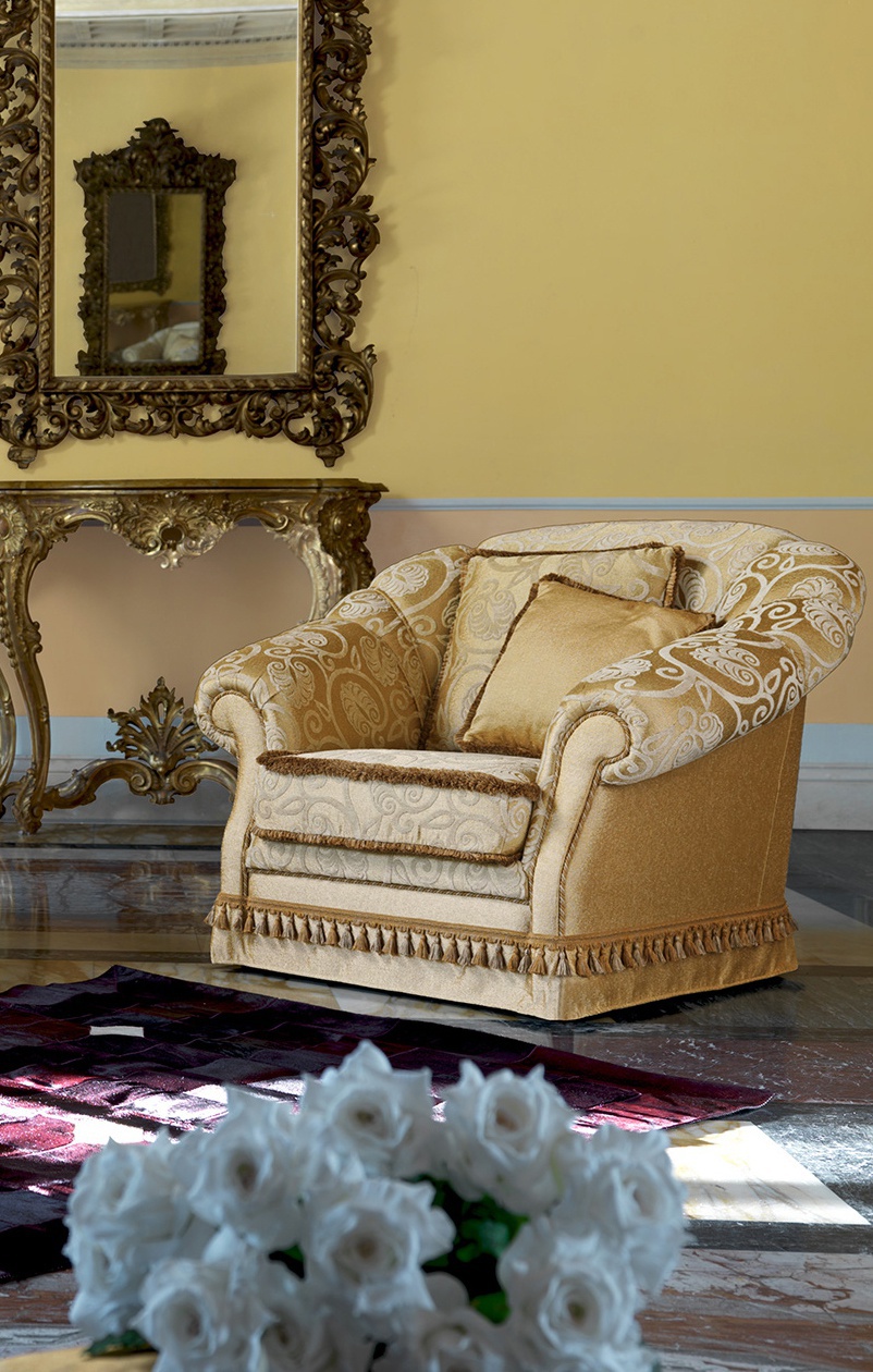 Seat with concealed frame Zeryba, Domingo Salotti