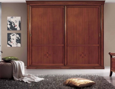 Wardrobe with sliding doors, Mirandola Export