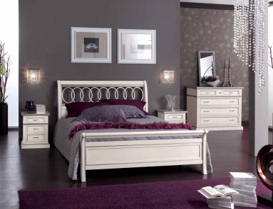 Bedroom (Suite bedroom) covered with a varnish, Mirandola Export