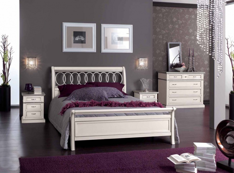 Bedroom (Suite bedroom) covered with a varnish, Mirandola Export