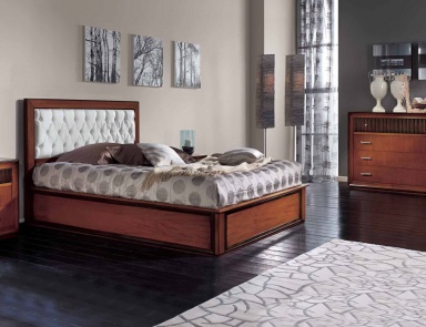 Bedroom (Suite bedroom) with bed with drawer, Mirandola Export