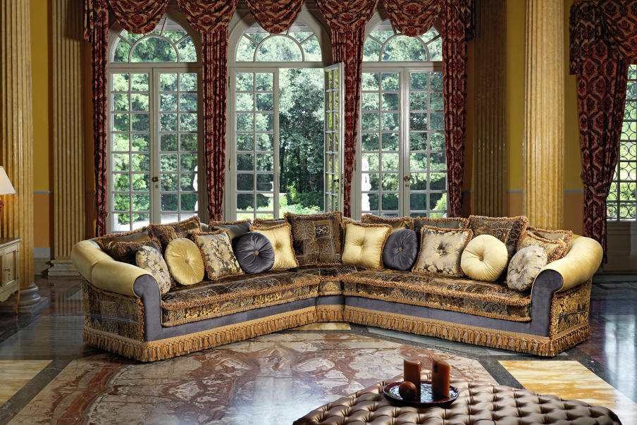 The modular sofa Ludovica, Domingo Salotti