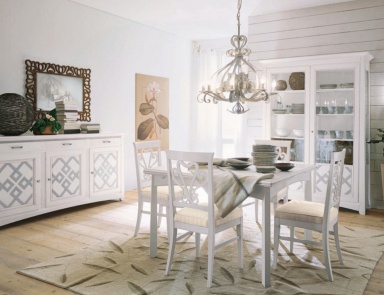 For dining room set in white color Naima, Arve Style