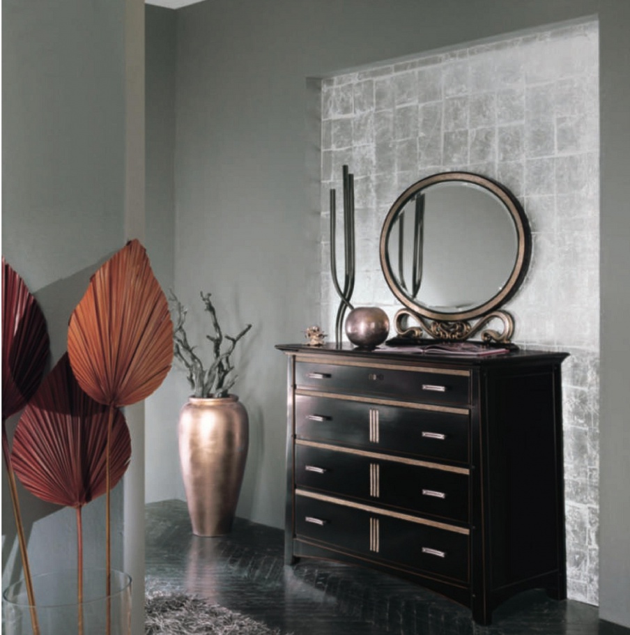 Dresser with mirror of wood in klassicheskom the style of Naima, Arve