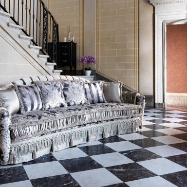 Malvina capitonne sofa