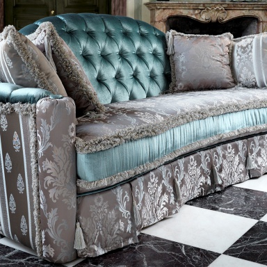 Malvina capitonne sofa