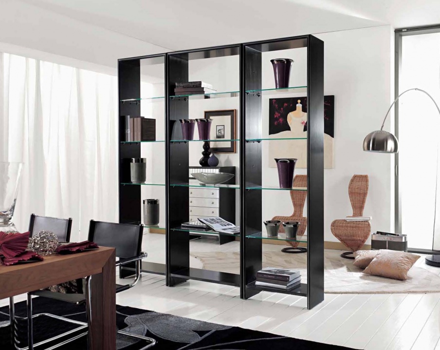 Modular bookcase in classic style, Mirandola Export