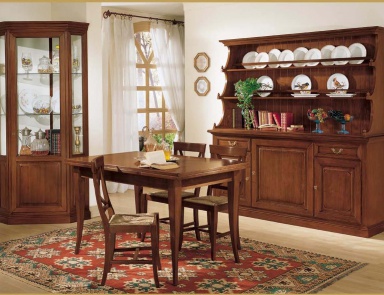 Dining room (set for the dining room) with corner window, Mirandola Export