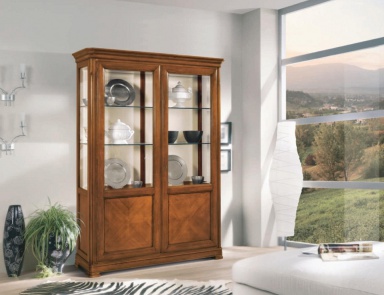 Showcase with 2 hinged doors Capri, Arve Style