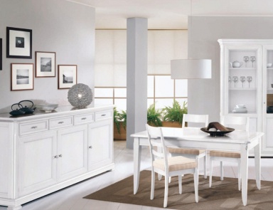 For dining room set with white lacquer Capri, Arve Style