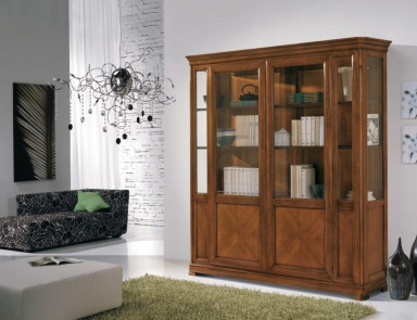 Sofa set of wood in veneer finish the Capri, Arve Style