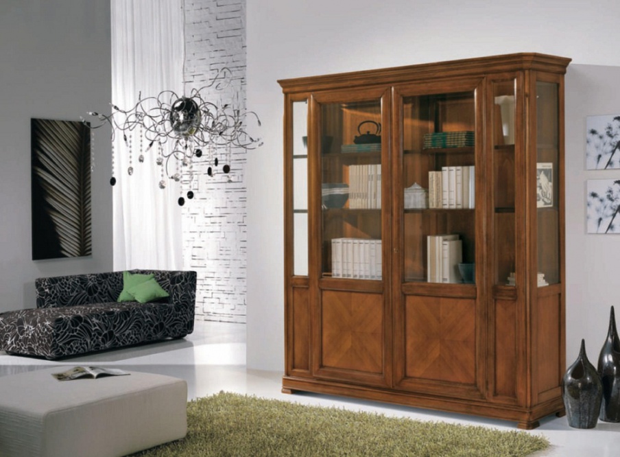 Sofa set of wood in veneer finish the Capri, Arve Style