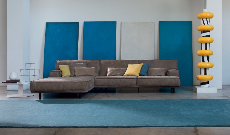 Sofa corner Bridge, Alberta Salotti