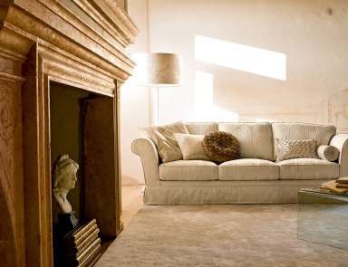 Two-seater sofa Trevi, Alberta Salotti