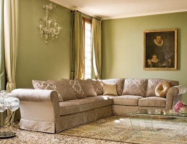 Corner sofa Trevi, Alberta Salotti