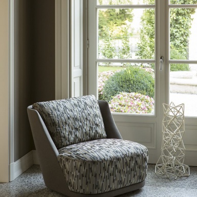 The round chair Vivien