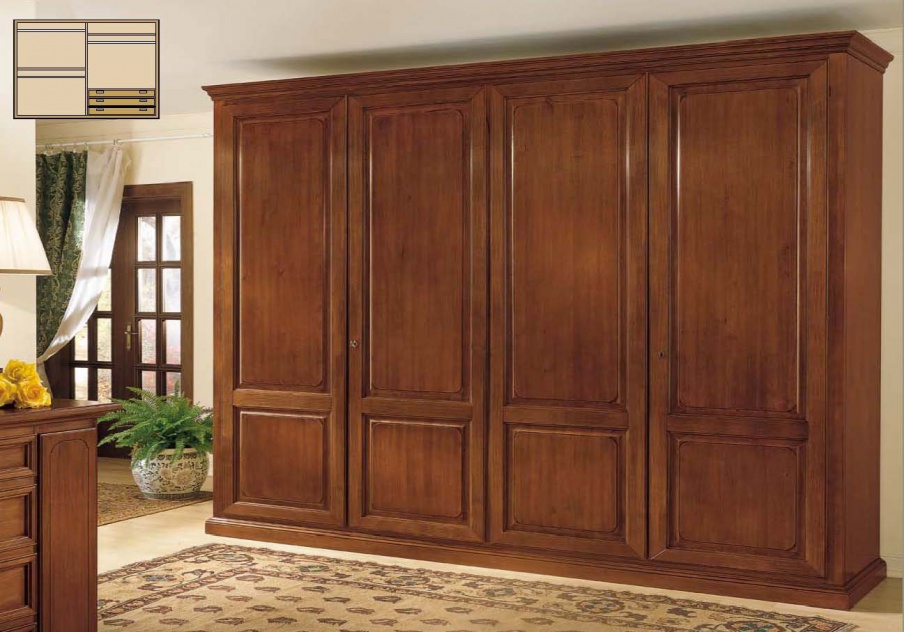 The wardrobe in classic style, Mirandola Export