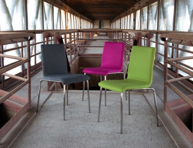 Chair in fabric Soft Syn, Domingo Salotti