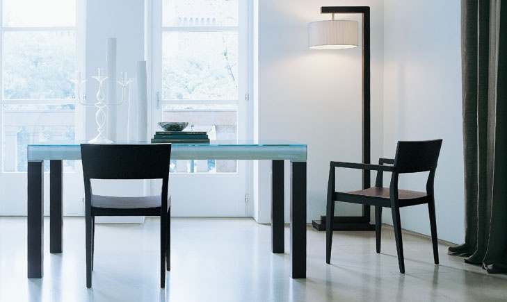 Dining table - transformer, BIG GLASS - Jesse