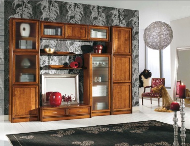 Modular system with cabinets, Mirandola Export