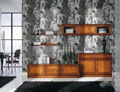 Modular system with cabinets, Mirandola Export