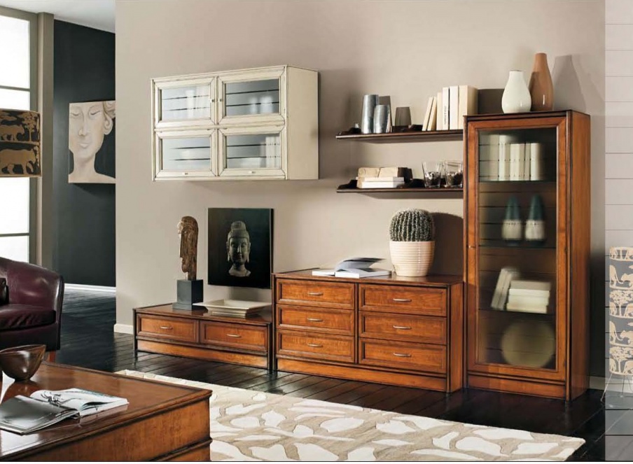 Modular system with drawers, Mirandola Export