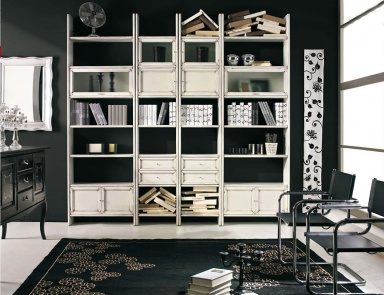 Modular system with shelves, Mirandola Export