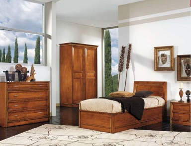 Bedroom (Suite bedroom) with single bed, Mirandola Export