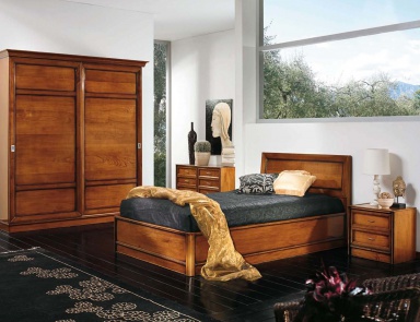 Bedroom (Suite bedroom) with bed with drawer, Mirandola Export