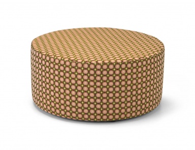 Pouf upholstered in fabric, Domingo Salotti