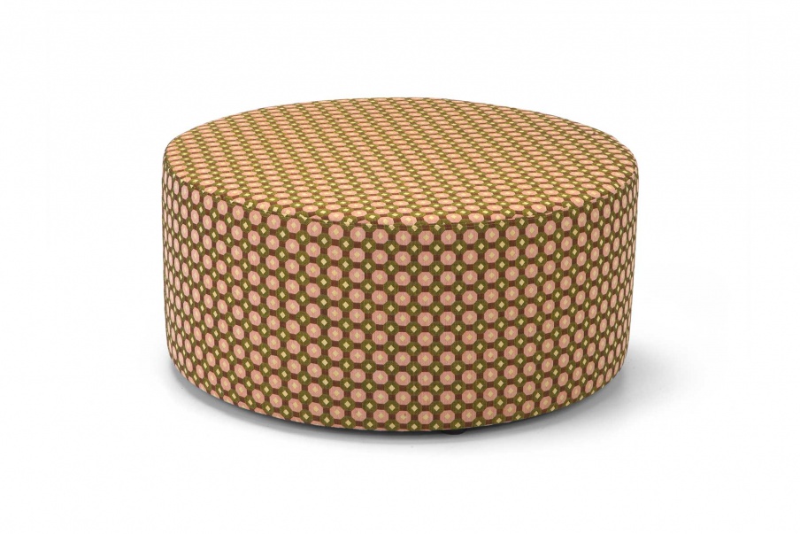 Pouf upholstered in fabric, Domingo Salotti