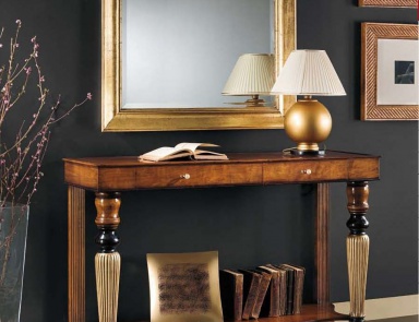 Console with two drawers, Mirandola Export