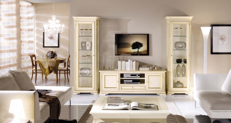 Living room (sofa set) with coffee table, Mirandola Export