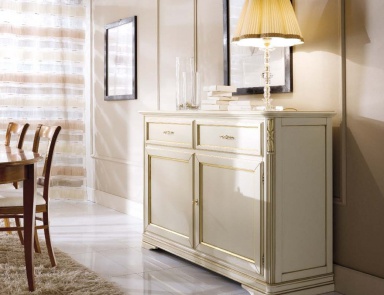 Dresser with decorative handles, Mirandola Export