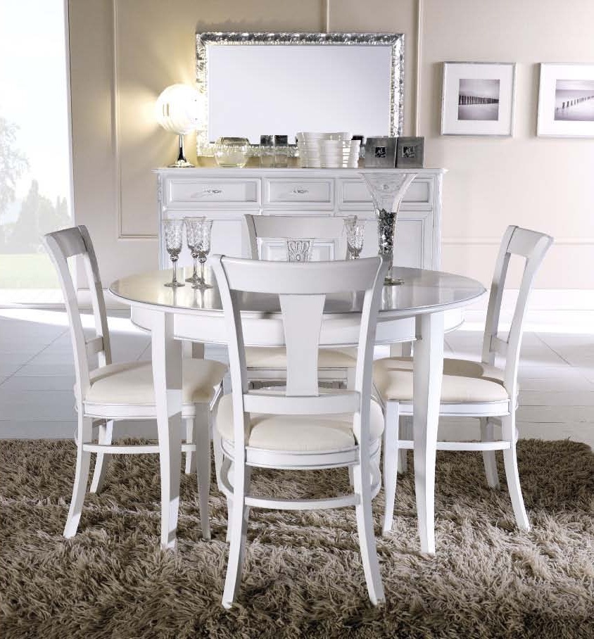 Dining room (dining set) with a round table, Mirandola Export