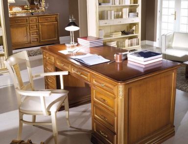 Writing Desk with frame of wood, Mirandola Export