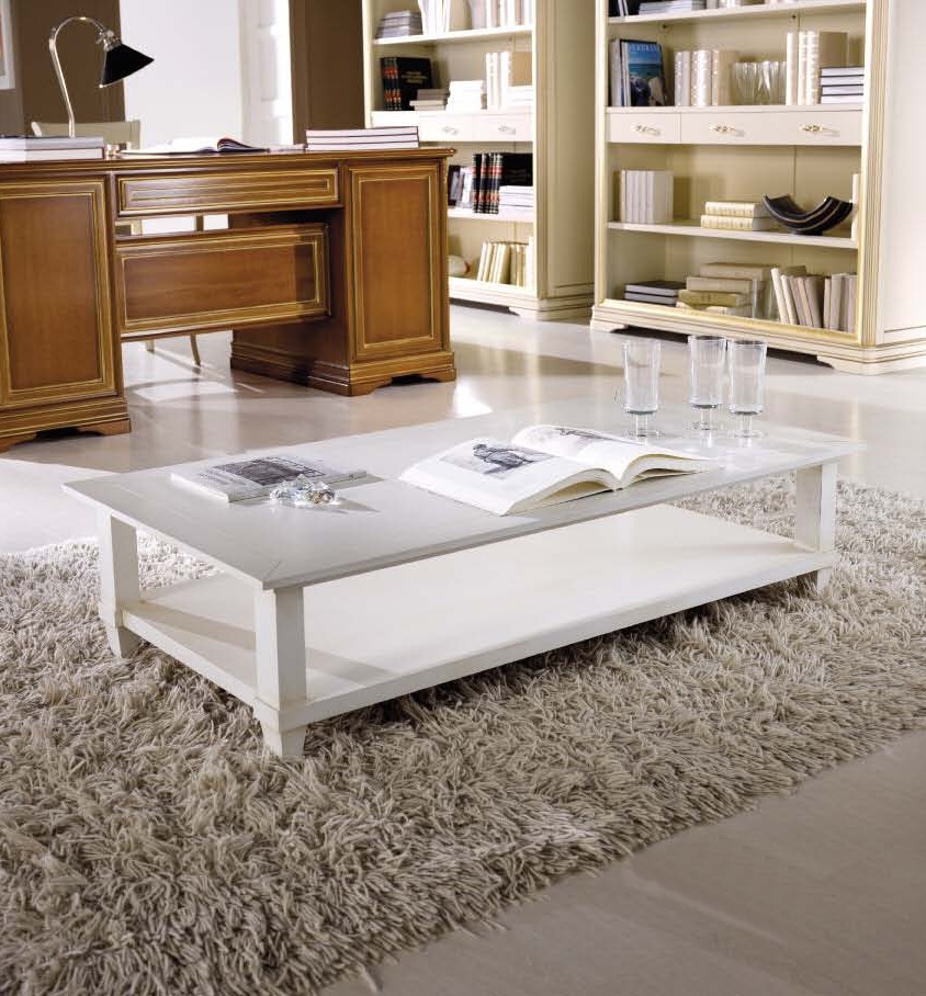 Coffee table in classic style, Mirandola Export
