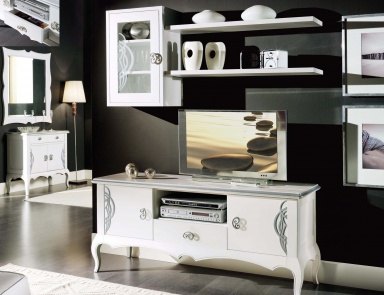 Living room (sofa set) with a cupboard for TV, Mirandola Export