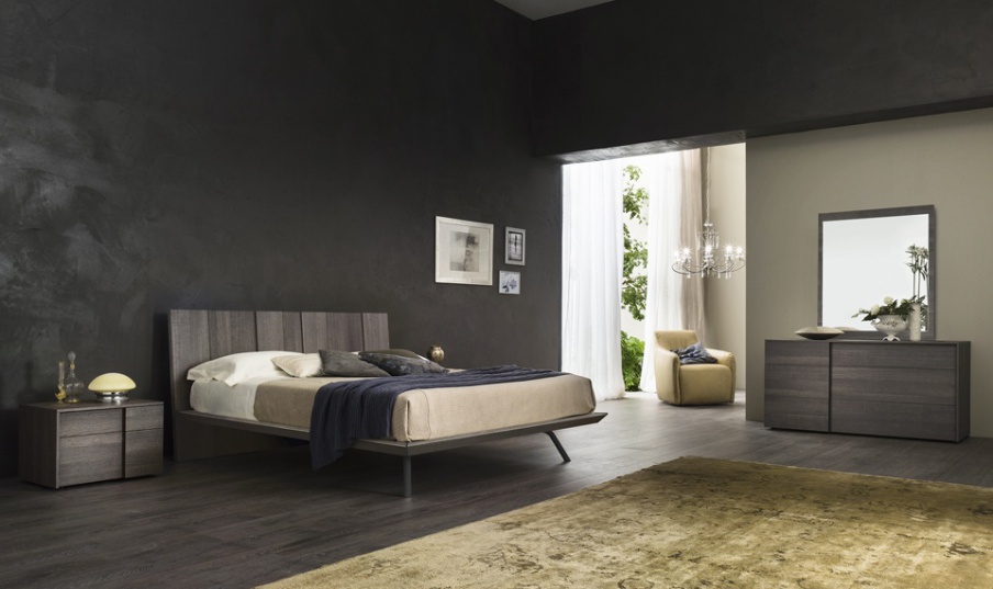 Bedroom set in oak finish Will G19, Alf