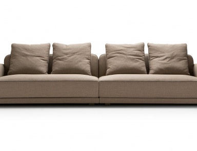 Quadruple sofa, Tyron, Alberta Salotti