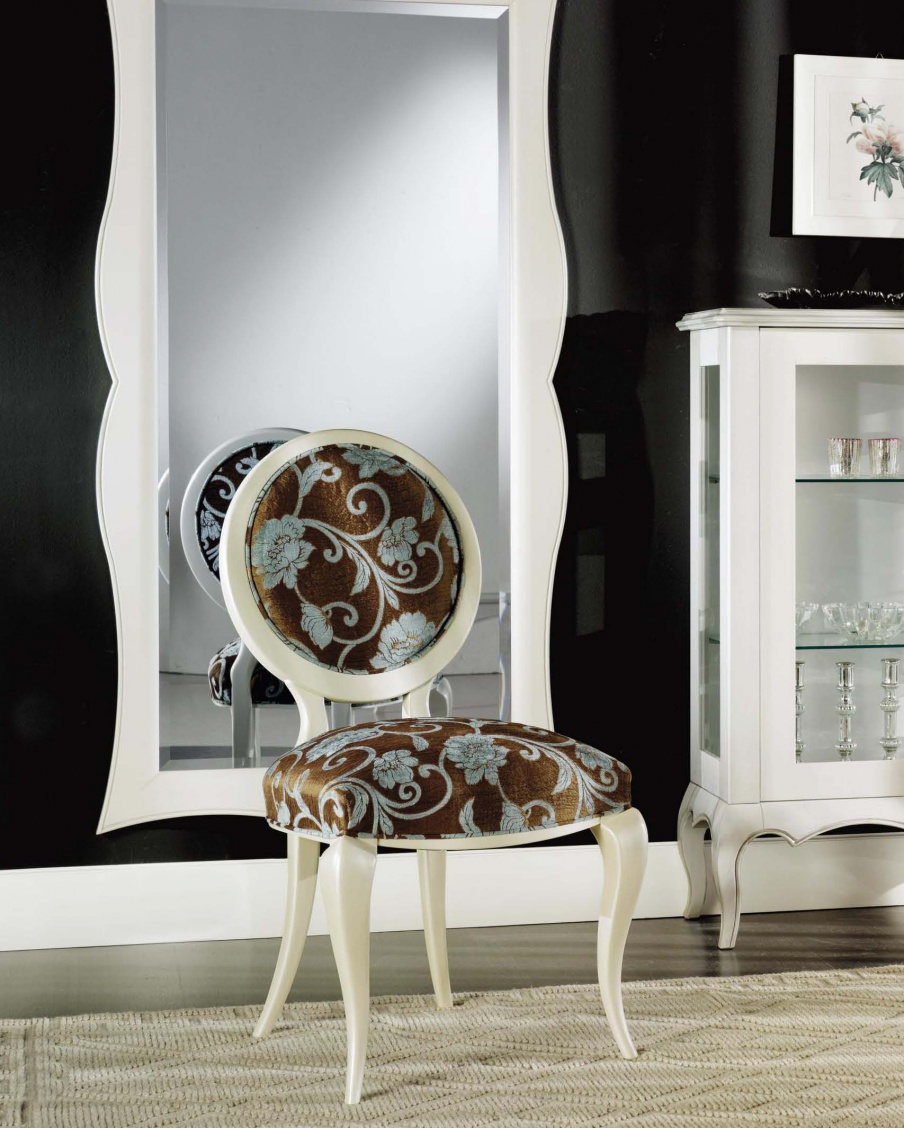 Chair with round backrest Lente, Mirandola Export